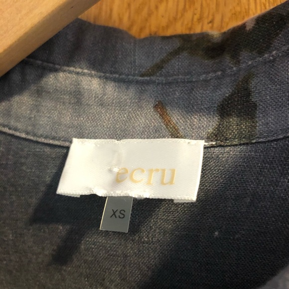 Floral Linen Coastal Grandmother Shirt - Picture 5 of 8